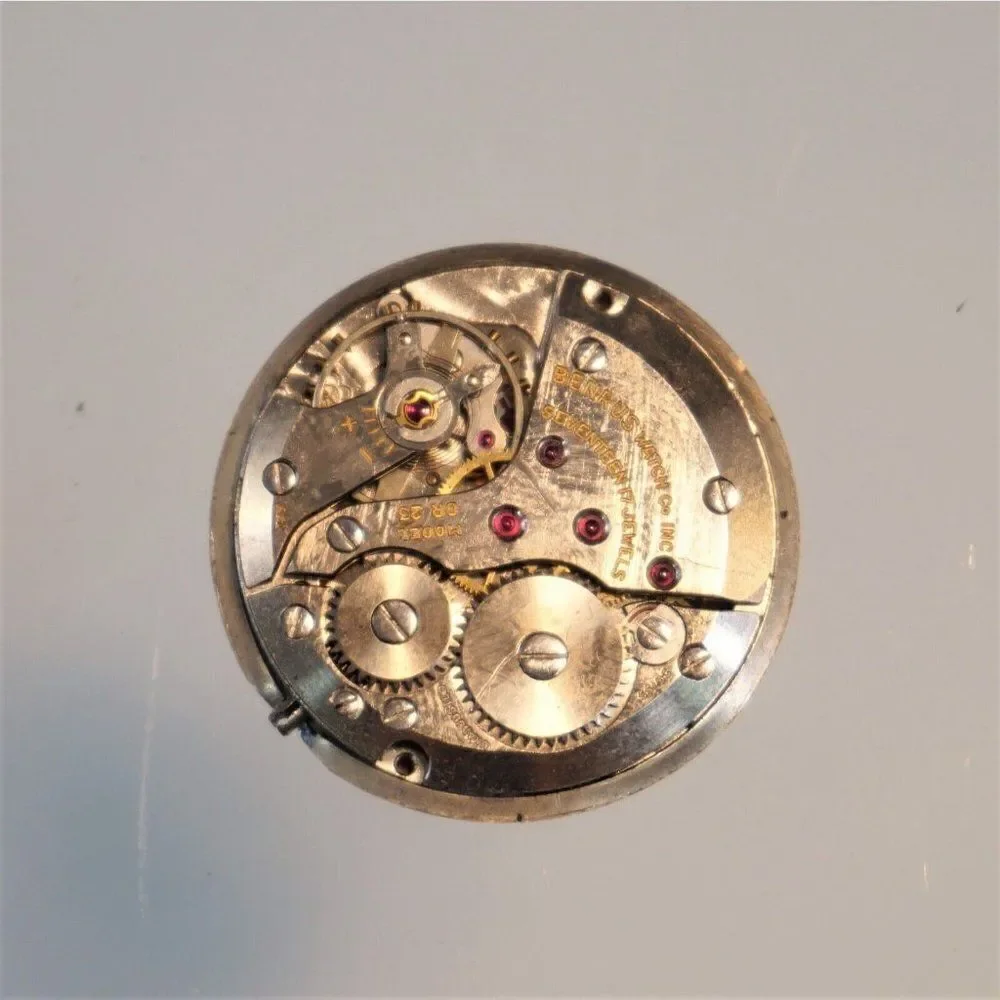 Benrus Swiss DR 23 AXZ Pat 2446603 Watch 17 Jewel 10K RGP For Restoration Parts